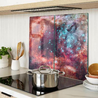 Tábua para cozinha Paisagem cósmica com estrelas