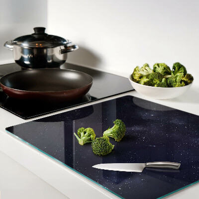 Tábua para corte Universo cósmico com estrelas