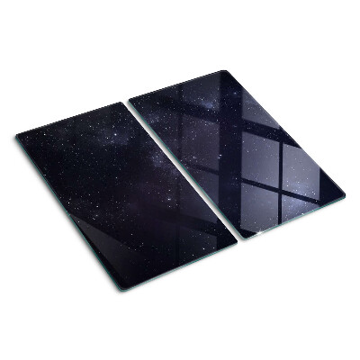 Tábua para corte Universo cósmico com estrelas