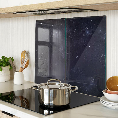 Tábua para corte Universo cósmico com estrelas