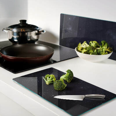 Tábua para corte Universo cósmico com estrelas