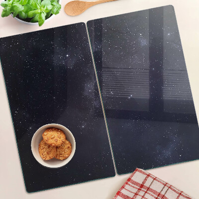 Tábua para corte Universo cósmico com estrelas
