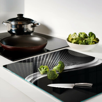 Tábua para corte Padrão futurista com ondas