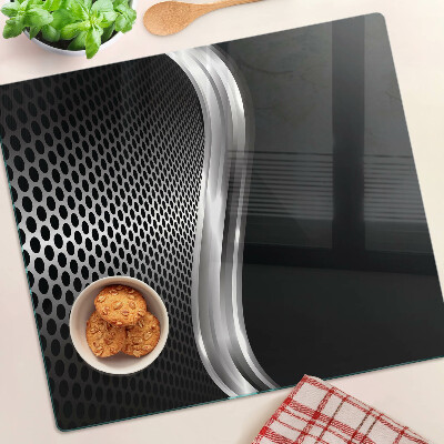 Tábua para corte Padrão futurista com ondas