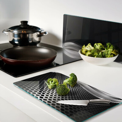 Tábua para corte Padrão futurista com ondas