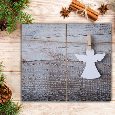 Tábua cozinha Anjo de Natal Inverno