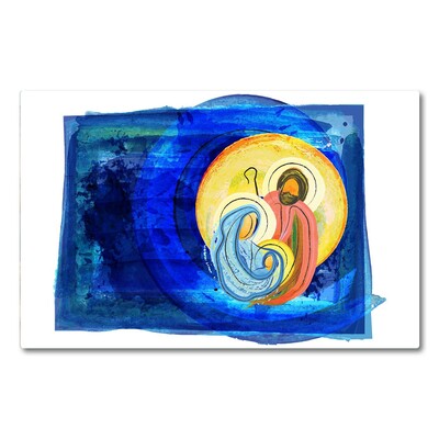 Tábua cozinha Natal Abstração Família Inverno