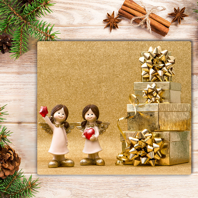 Tábua de corte Presentes Feriados Anjos Decorações