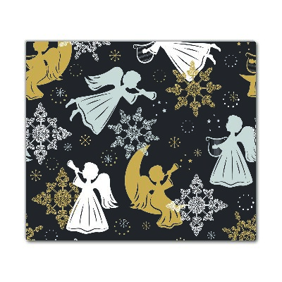 Tábua cozinha Flocos de neve anjos natal