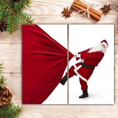 Tábua de corte Presentes de Natal do Papai Noel