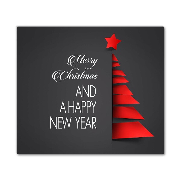 Tábua de corte Decoração abstrata para árvore de Natal