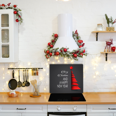 Tábua de corte Decoração abstrata para árvore de Natal