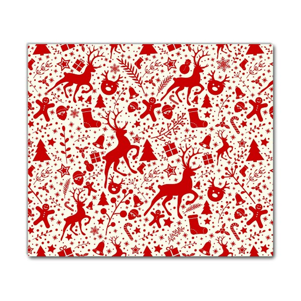 Tábua cozinha Decoração de Natal com Rena de Inverno