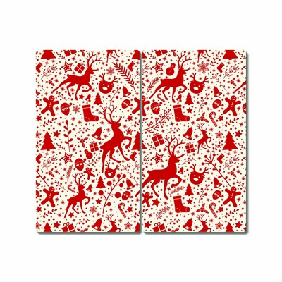 Tábua cozinha Decoração de Natal com Rena de Inverno