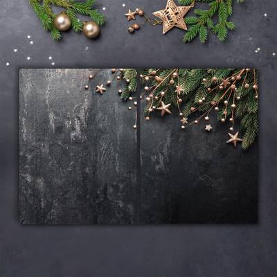 Tábua de corte Decorações para árvores de Natal Estrelas de Natal