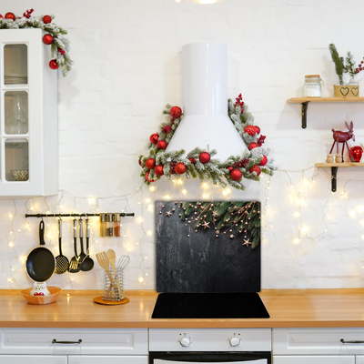 Tábua de corte Decorações para árvores de Natal Estrelas de Natal