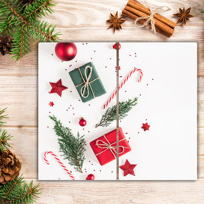 Tábua cozinha Presente Doces Enfeites Natal