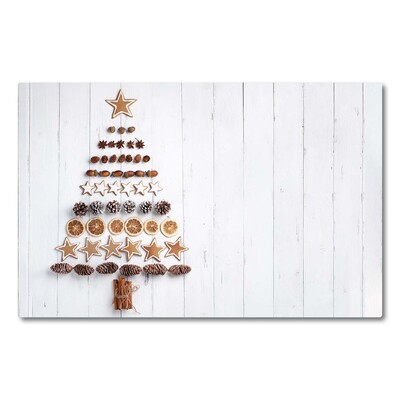 Tábua cozinha Decorações de Natal de gengibre