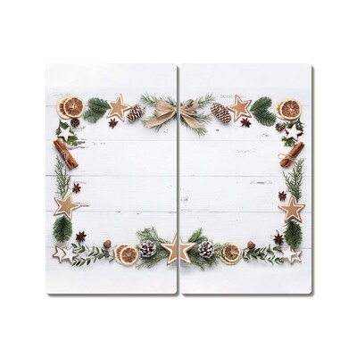 Tábua de corte Biscoito de gengibre para as férias de Natal