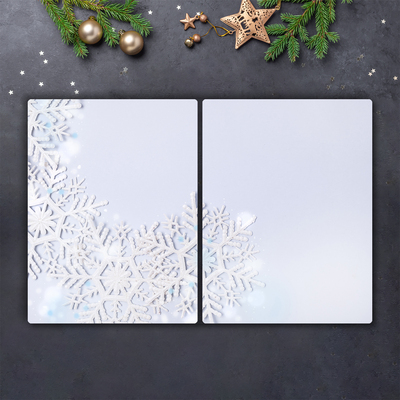 Tábua de corte Flocos de neve Neve de inverno