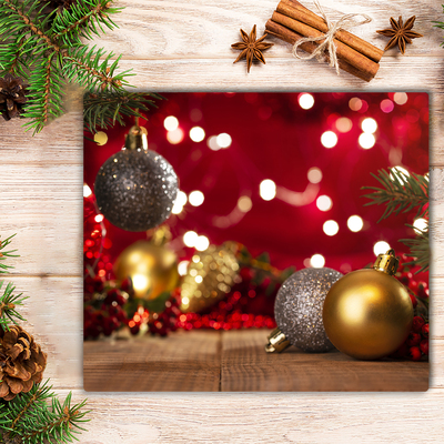 Tábua cozinha Árvore de Natal, enfeites de Natal, decorações