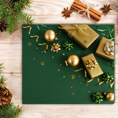 Tábua cozinha Presentes Decorações Férias de Inverno