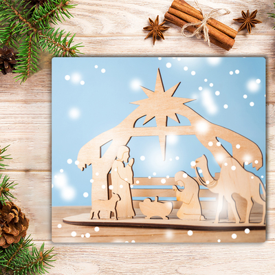 Tábua de corte Estábulo Sagrado do Inverno