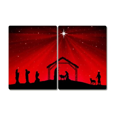 Tábua cozinha Férias de Natal com Estrelas