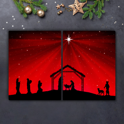 Tábua cozinha Férias de Natal com Estrelas