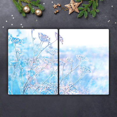 Tábua de corte Natal de neve de inverno