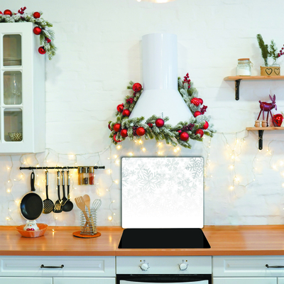 Tábua cozinha Flocos de neve de inverno