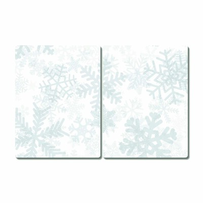 Tábua de corte Flocos de neve de inverno