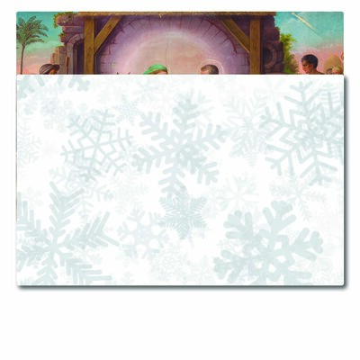 Tábua de corte Flocos de neve de inverno