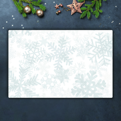 Tábua de corte Flocos de neve de inverno