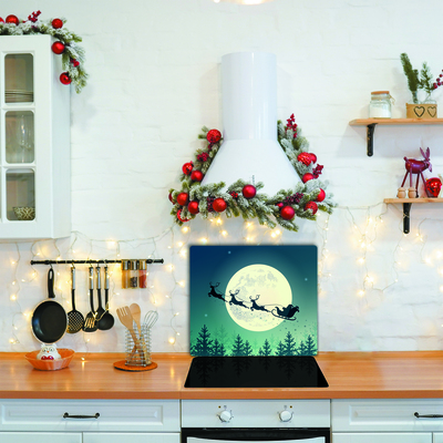 Tábua de corte Trenó do Papai Noel de Natal