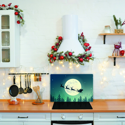 Tábua de corte Trenó do Papai Noel de Natal