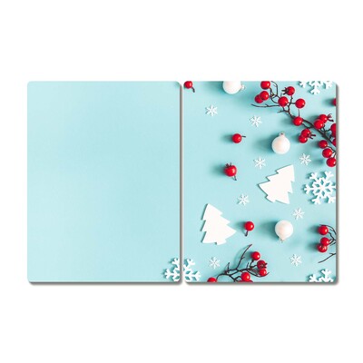 Tábua cozinha Decorações de floco de neve de Natal