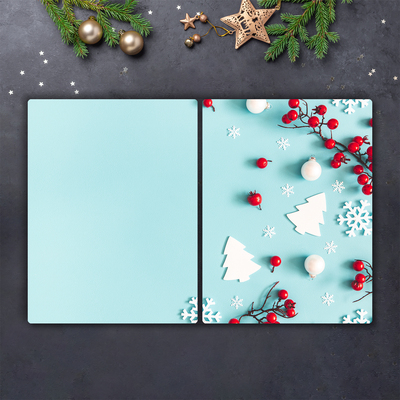 Tábua cozinha Decorações de floco de neve de Natal