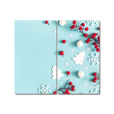 Tábua cozinha Decorações de floco de neve de Natal