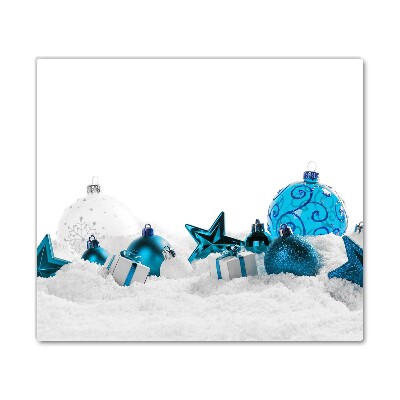 Tábua de corte Enfeites Decorações de Natal Neve