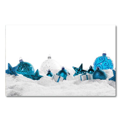 Tábua de corte Enfeites Decorações de Natal Neve