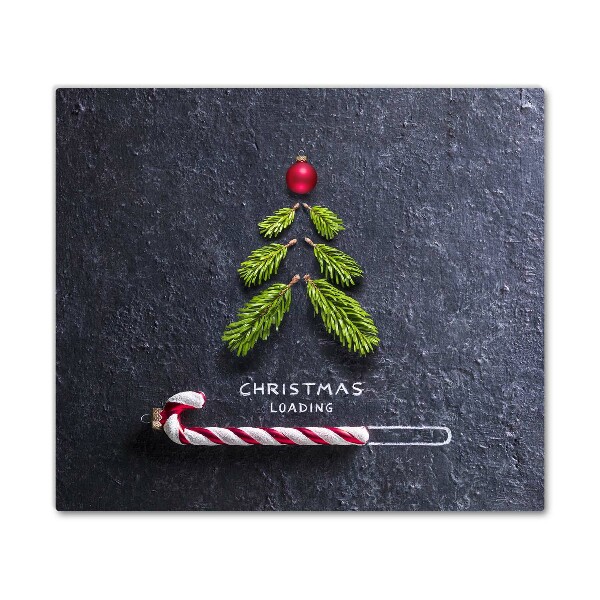 Tábua cozinha Árvore de Natal abstrata Inverno sagrado