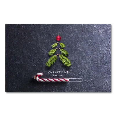 Tábua cozinha Árvore de Natal abstrata Inverno sagrado