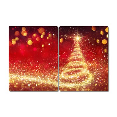 Tábua de corte Árvore de Natal abstrata Inverno sagrado