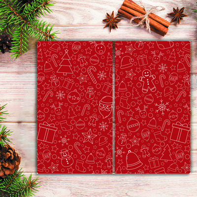 Tábua cozinha Enfeites de Natal Decoração de Inverno