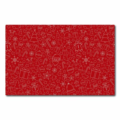 Tábua cozinha Enfeites de Natal Decoração de Inverno