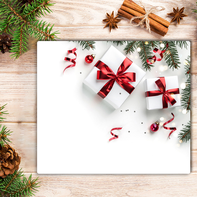 Tábua de corte Presentes de Natal Decorações Galhos
