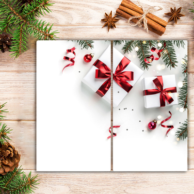 Tábua de corte Presentes de Natal Decorações Galhos