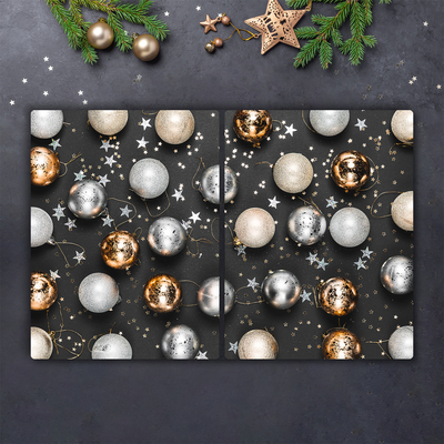 Tábua cozinha Decorações de bolas de Natal