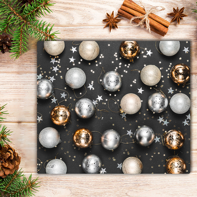 Tábua cozinha Decorações de bolas de Natal